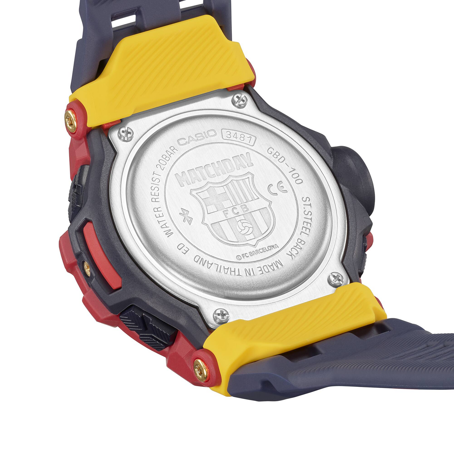 Casio G-Shock GBD-100BAR-4DR Digital Men's Watch, Red