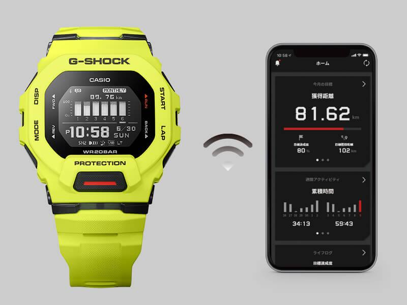 G-SHOCK G-SQUAD MEN WATCH GBD-200-9DR