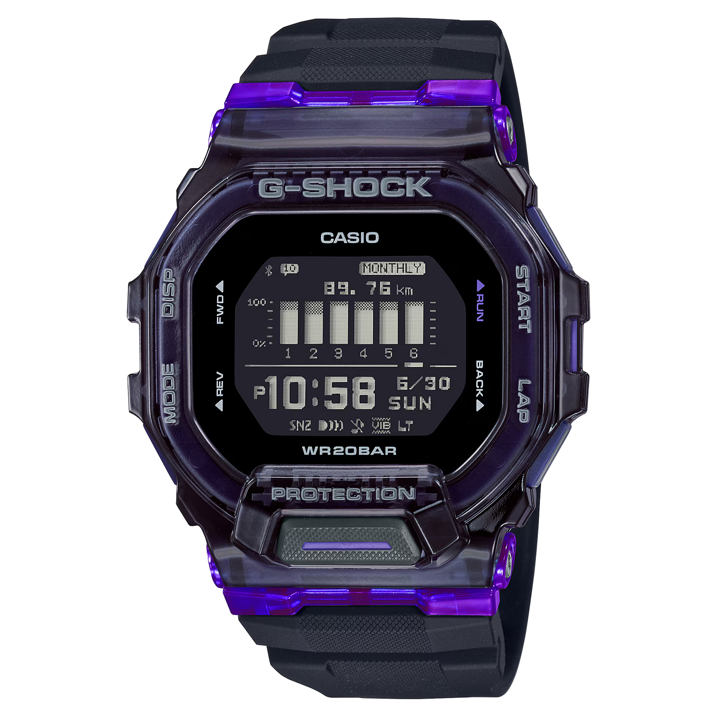 G-SHOCK G-SQUAD MEN WATCH GBD-200SM-1A6DR