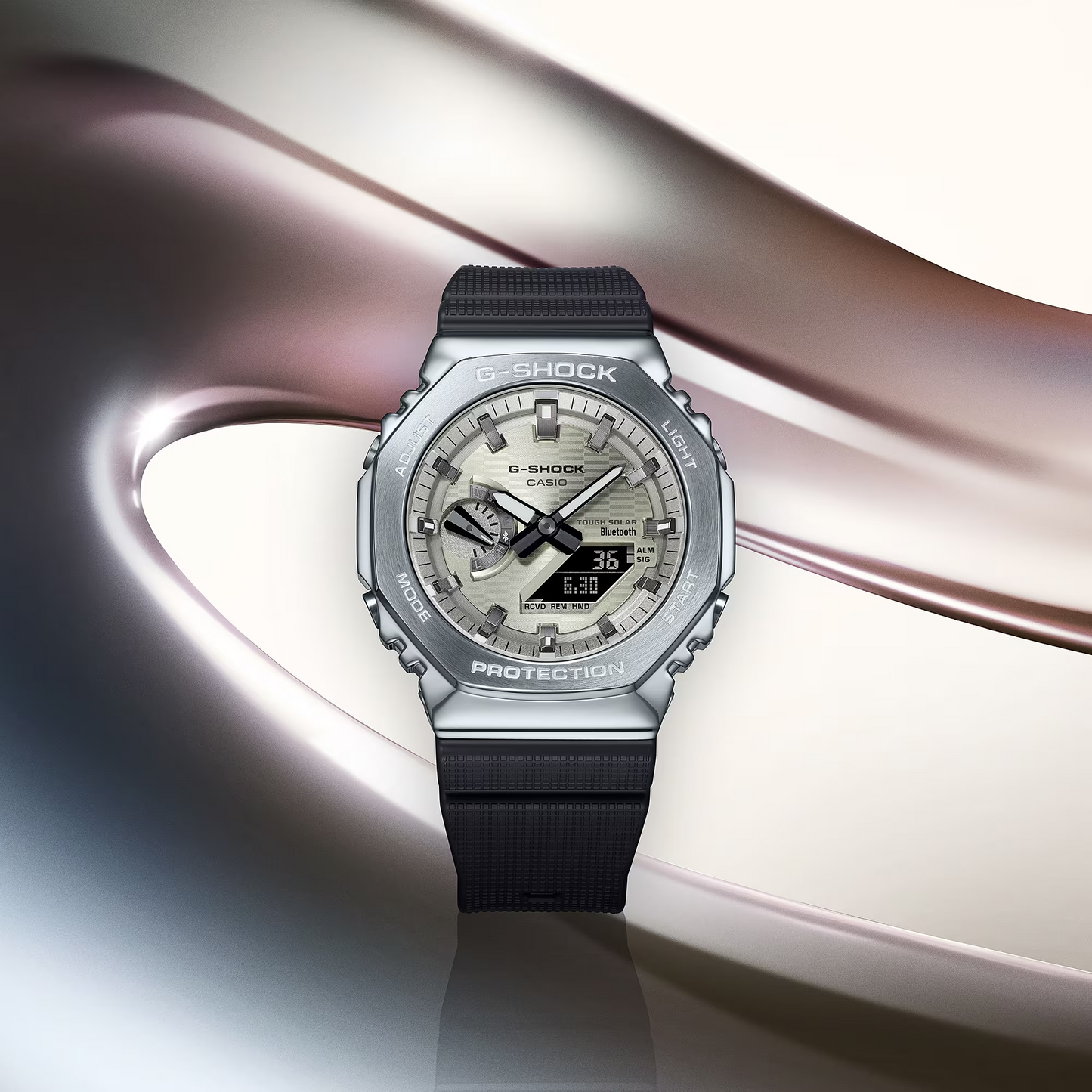 G-SHOCK G-STEEL GBM-2100A-8BDR WATCH