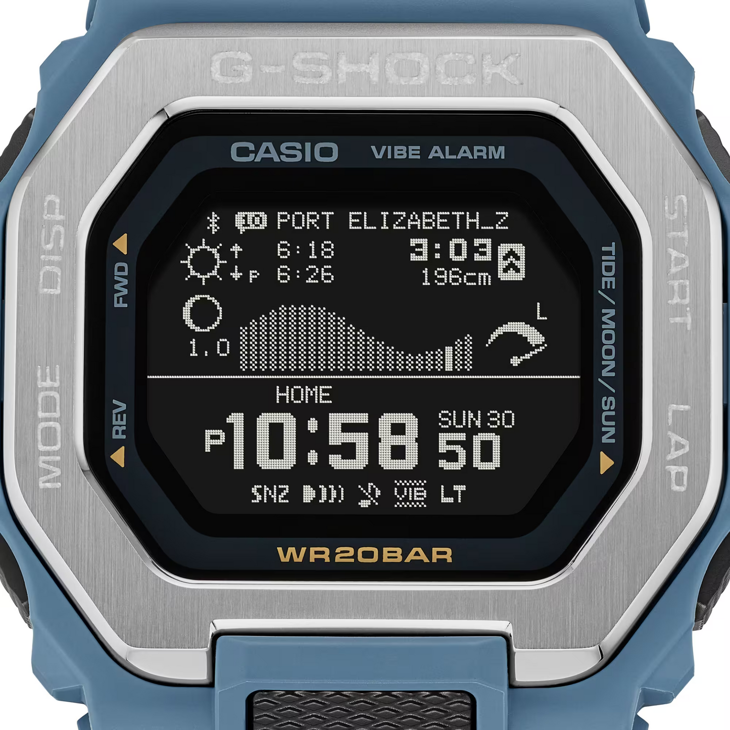 G-SHOCK G-LIDE MEN'S WATCH GBX-100-2ADR