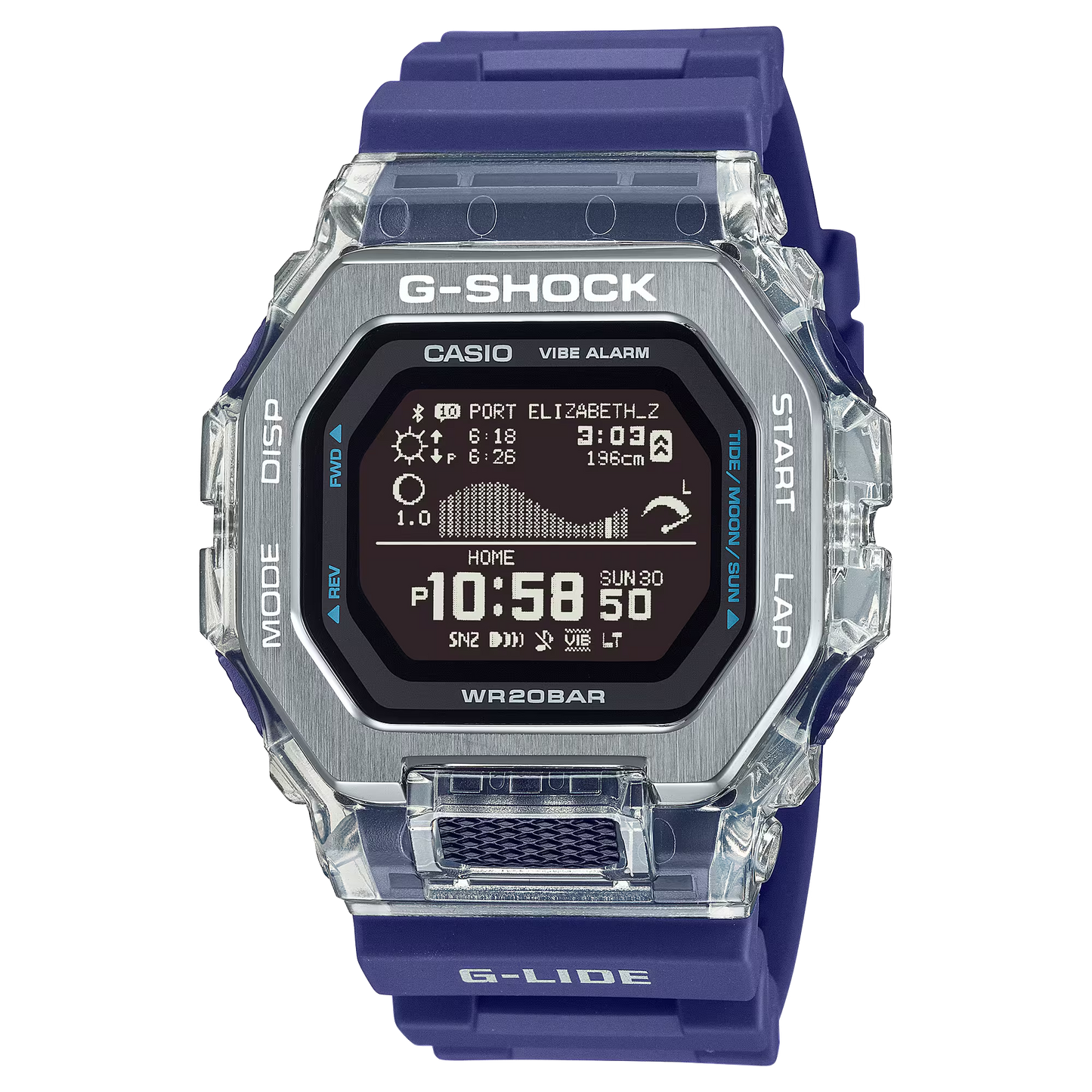 G-SHOCK G-LIDE MEN WATCH GBX-100S-2DR