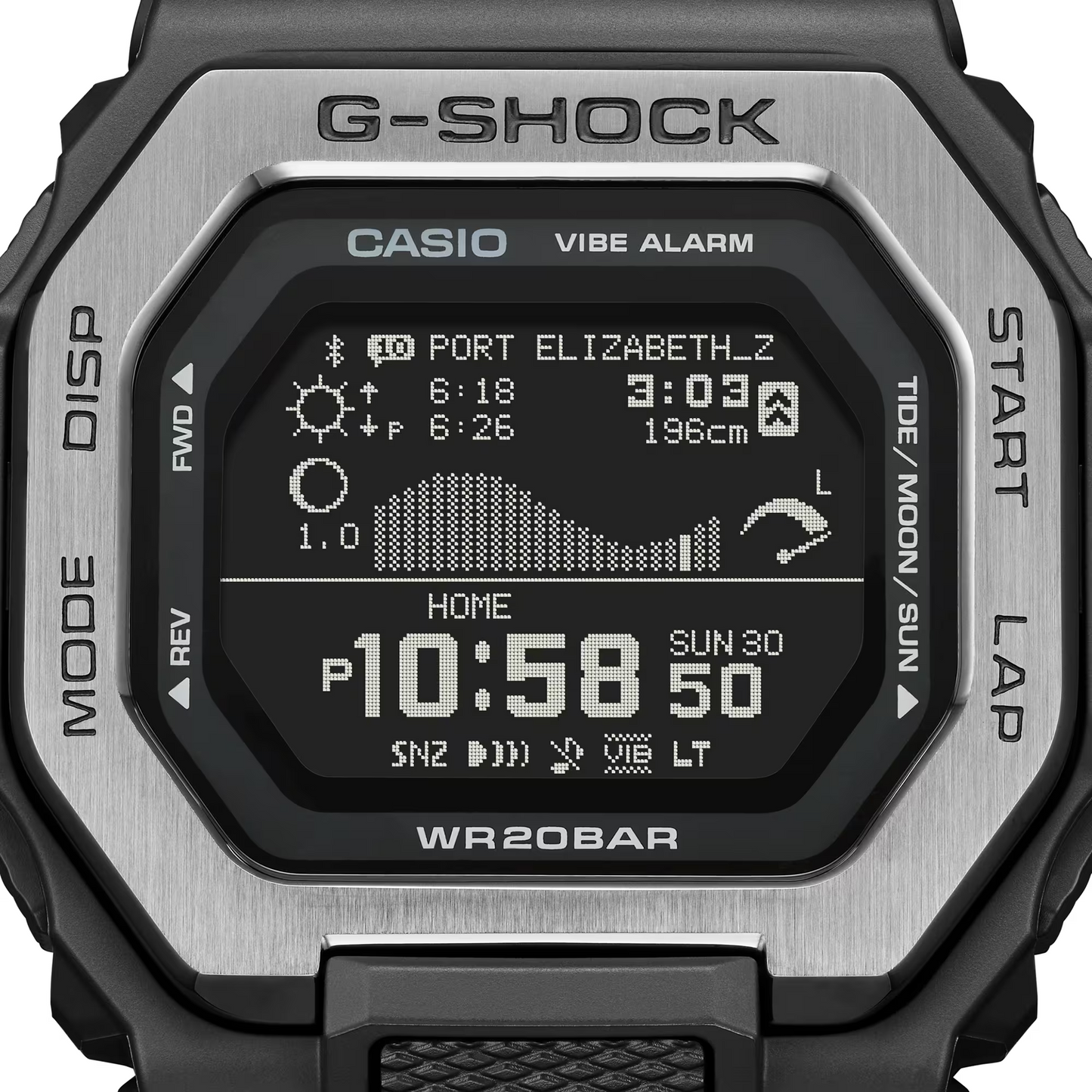 Casio G-Shock GBX-100TT-8DR Digital Men's Watch Grey