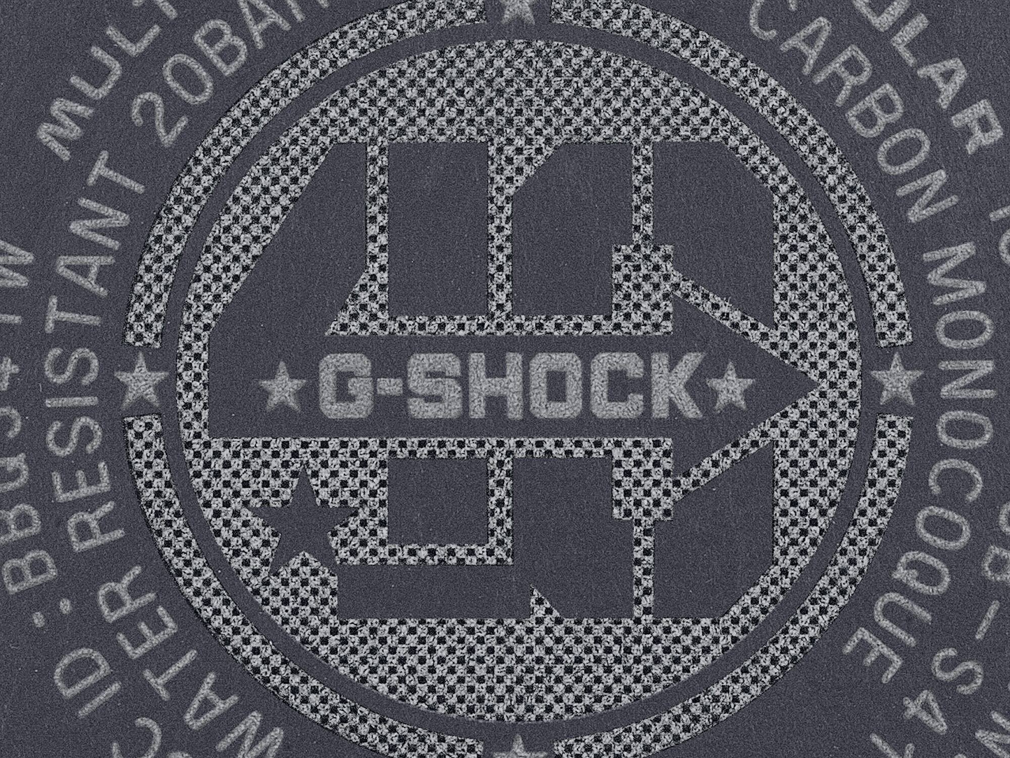 GSHOCK MEN LIMITED EDITION 4OTH ANNIVERSARY CARBON SERIES WATCH GCW-B5000UN-1DR