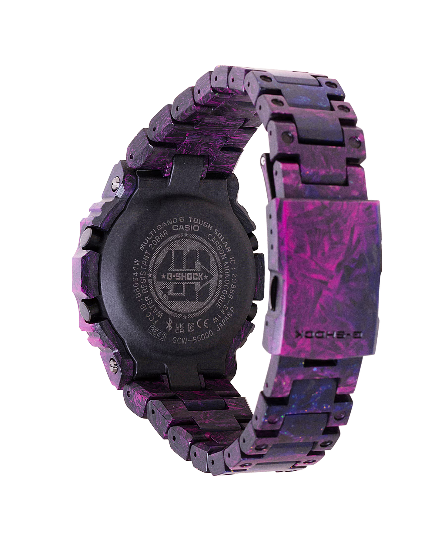 GSHOCK MEN LIMITED EDITION 4OTH ANNIVERSARY CARBON SERIES WATCH GCW-B5000UN-6DR