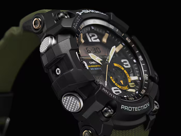 G-SHOCK MASTER of G MUDMASTER Men Watch GG-1000-1A3DR