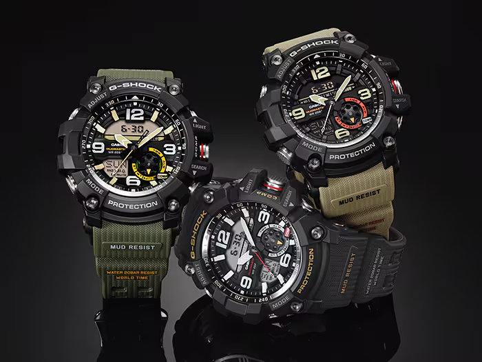 G-SHOCK MASTER OF G MUDMASTER MEN WATCH GG-1000-1A5DR
