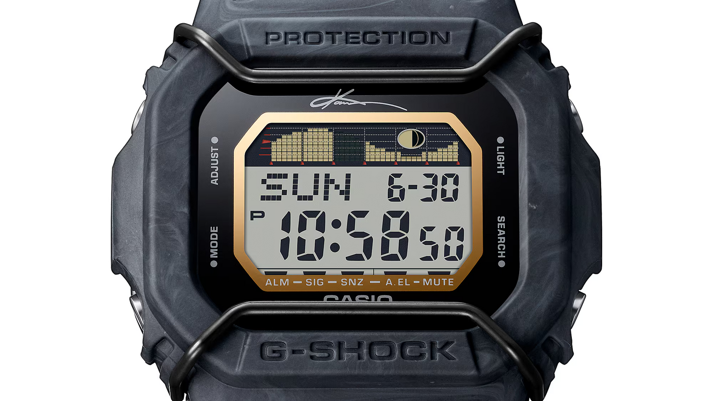 G-SHOCK International pro surfer Kanoa Igarashi’s third signature model GLX-5600KB-1DR