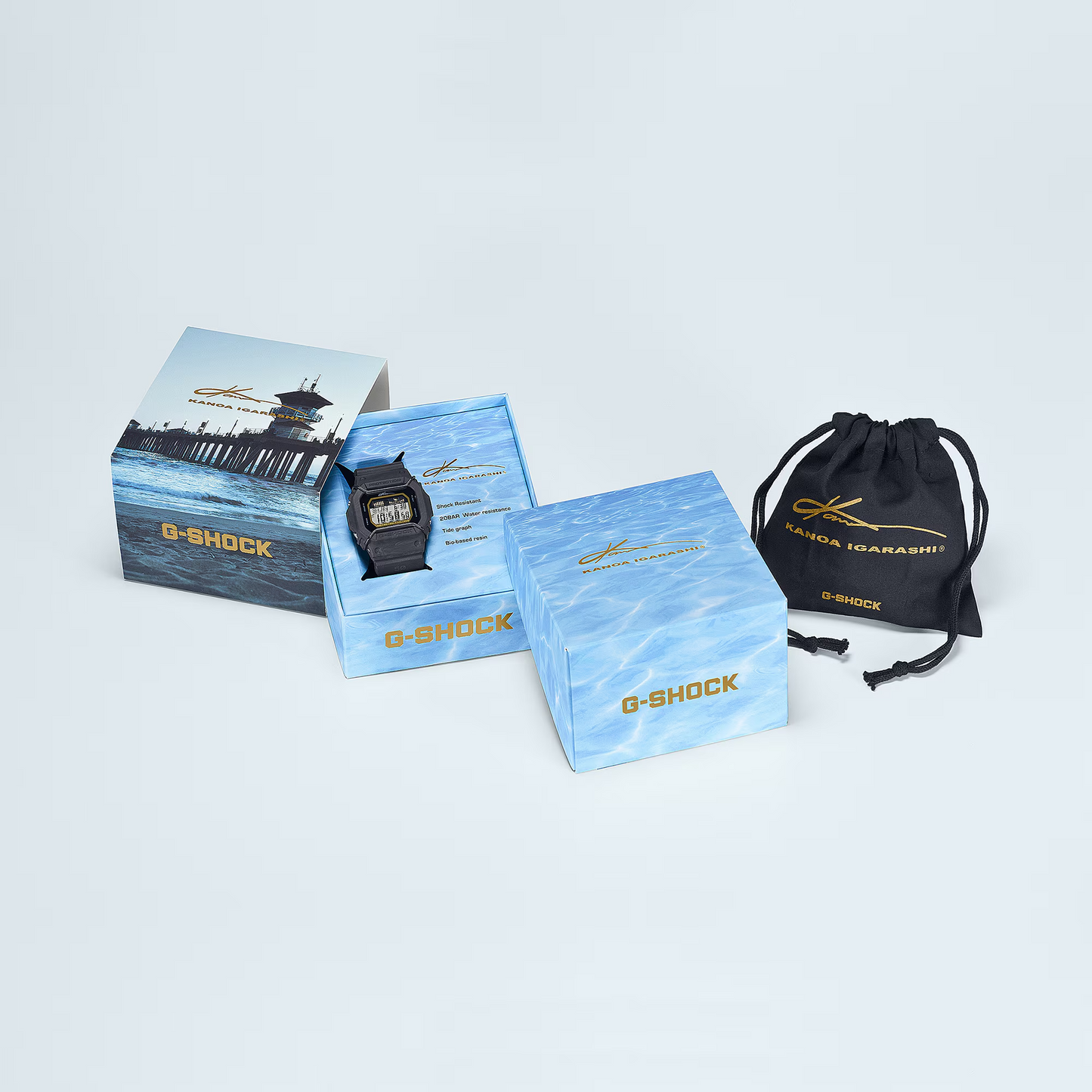 G-SHOCK International pro surfer Kanoa Igarashi’s third signature model GLX-5600KB-1DR