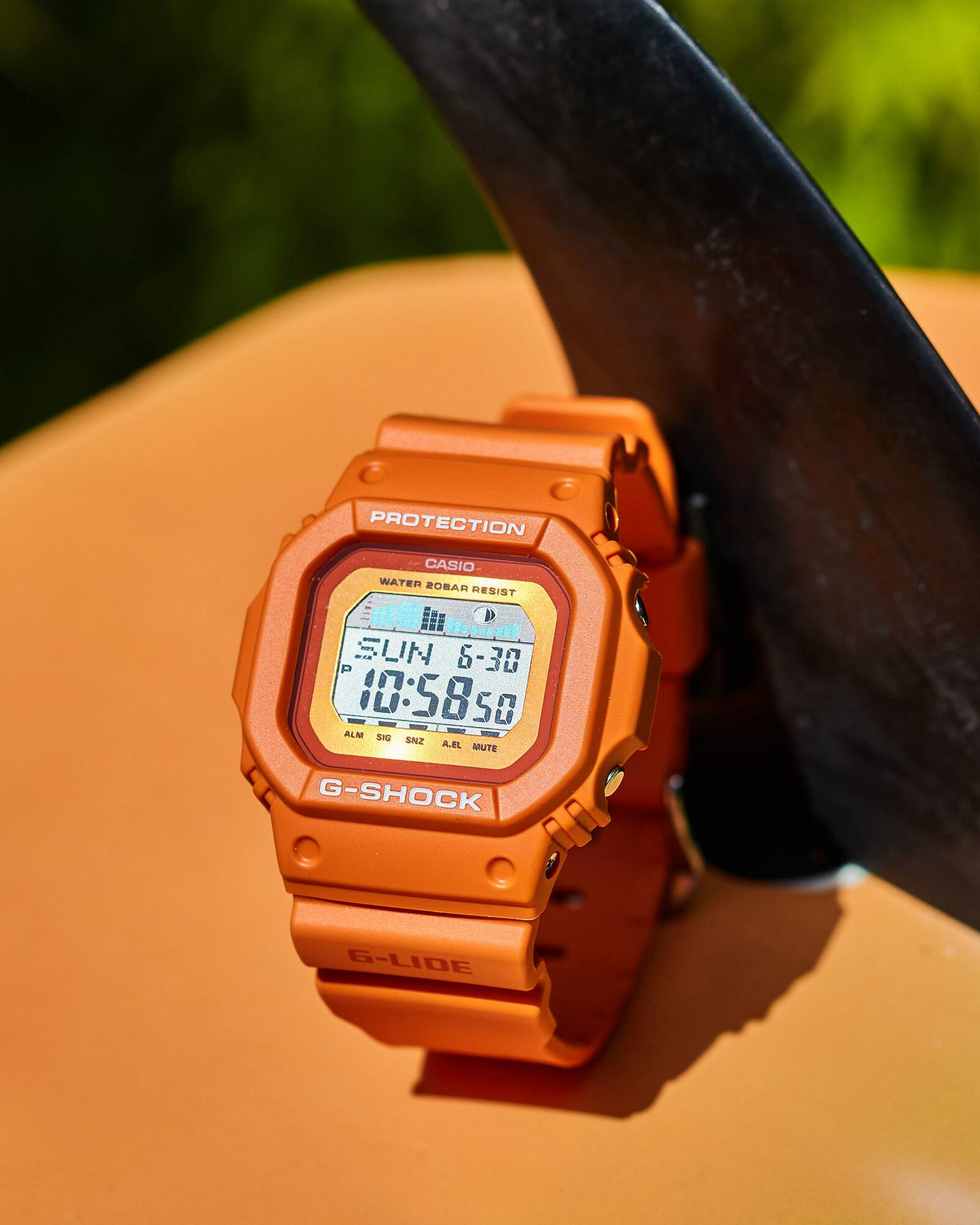 Casio G-Shock GLX-5600RT-4DR Digital Men's Watch, Orange