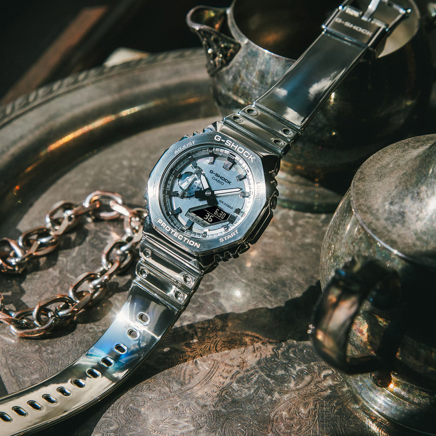 G-SHOCK Fine Metallic Series Watch GM-2100YM-8ADR