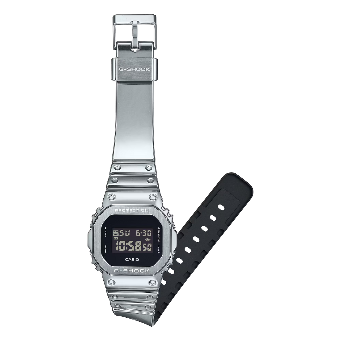 G-STEEL G-SHOCK Fine Metallic Series Men Gold Watch GM-5600YM-8DR