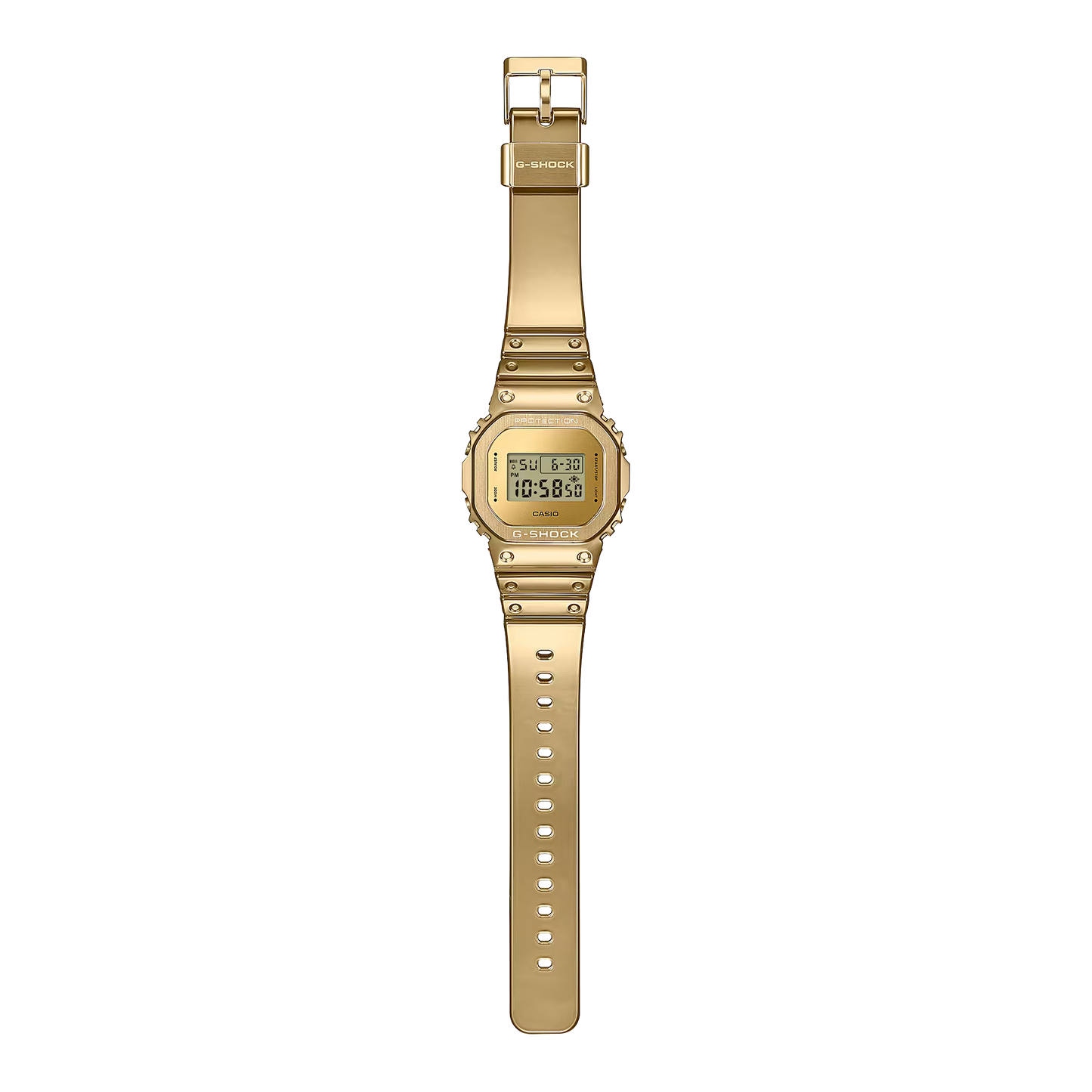 G-STEEL G-SHOCK Fine Metallic Series Gold Watch GM-5600YMG-9DR