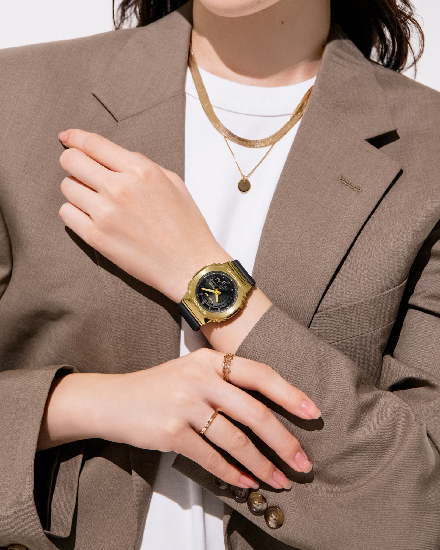 Casio G-Shock GM-S2100GB-1ADR Analog Digital Women's Watch