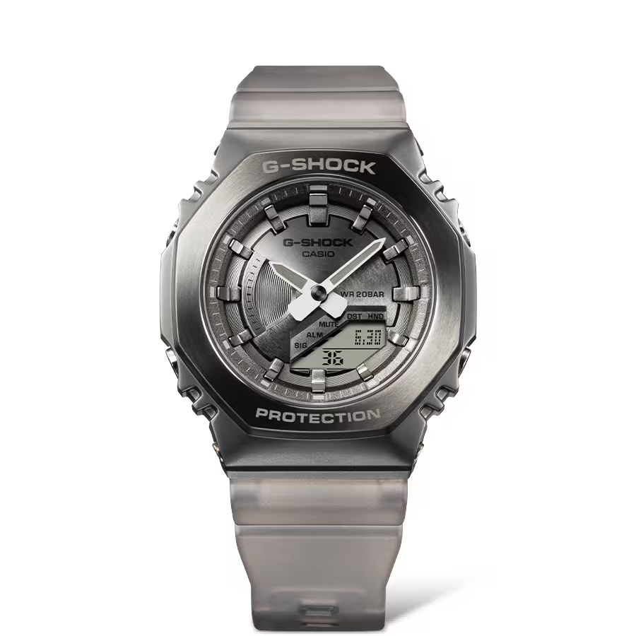 Casio G-Shock GM-S2100MF-1ADR Analog-Digital Women Watch, Grey