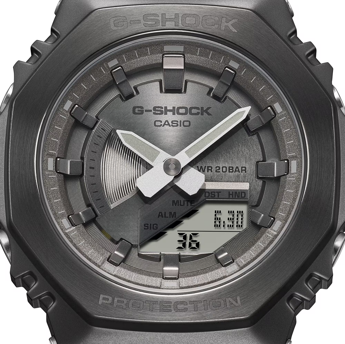Casio G-Shock GM-S2100MF-1ADR Analog-Digital Women Watch, Grey
