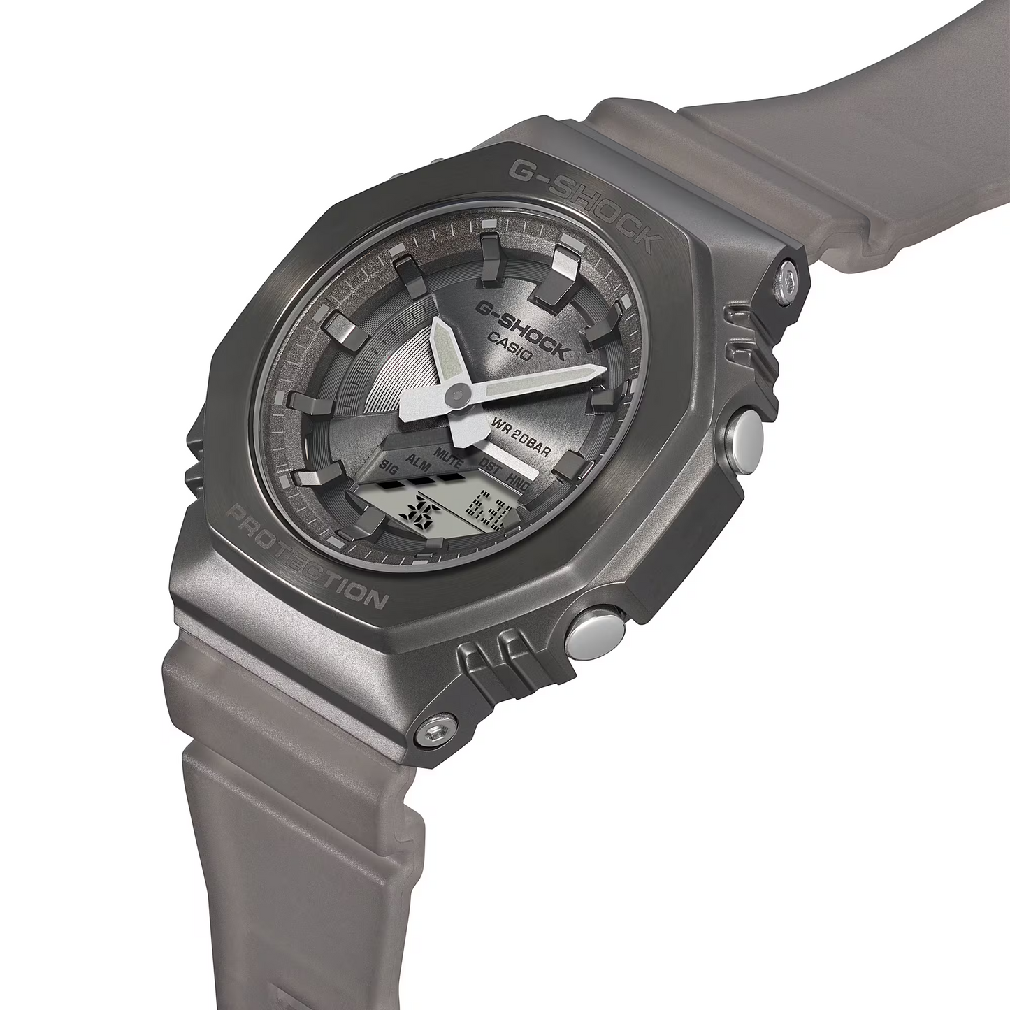 Casio G-Shock GM-S2100MF-1ADR Analog-Digital Women Watch, Grey