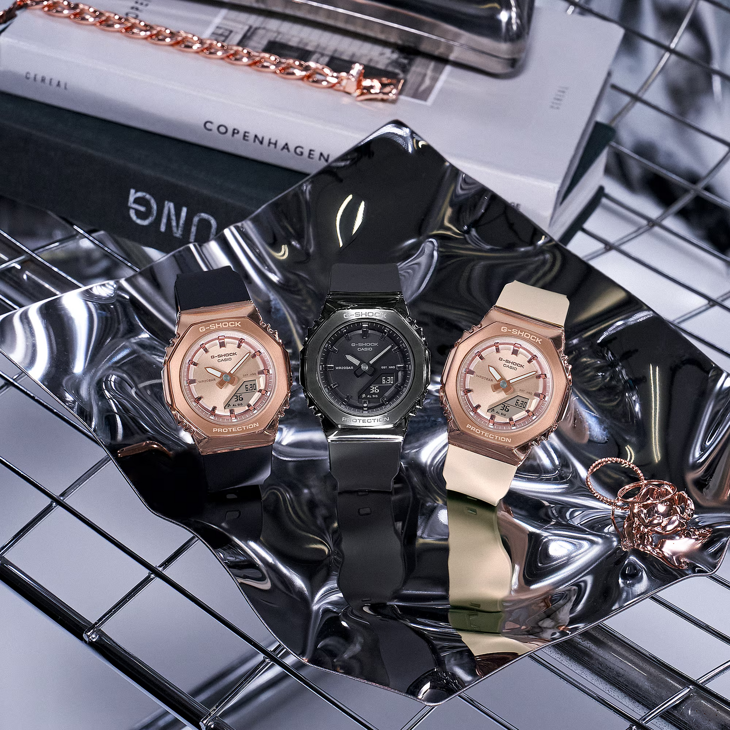 G-SHOCK ANALOG-DIGITAL WOMEN WATCH GM-S2110PG-1A4DR