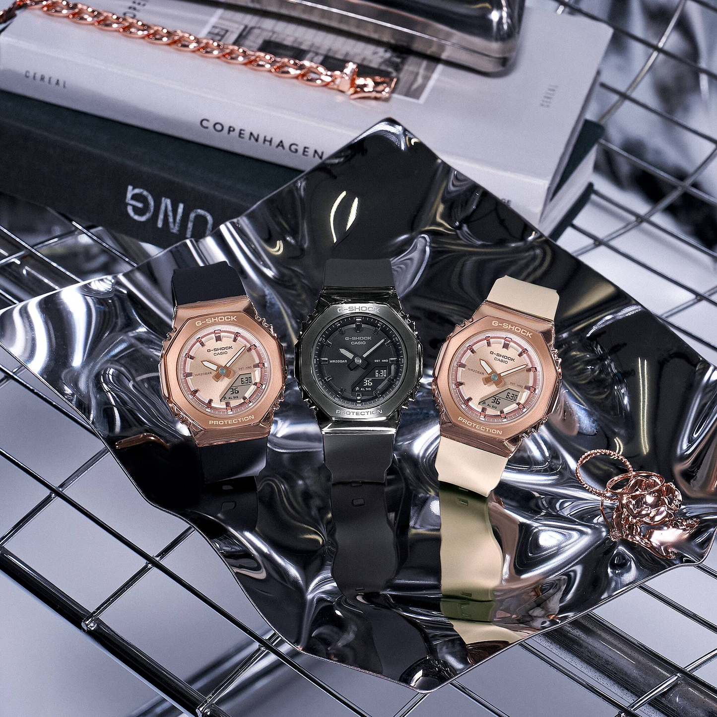 G-SHOCK ANALOG-DIGITAL WOMEN WATCH GM-S2110PG-4ADR