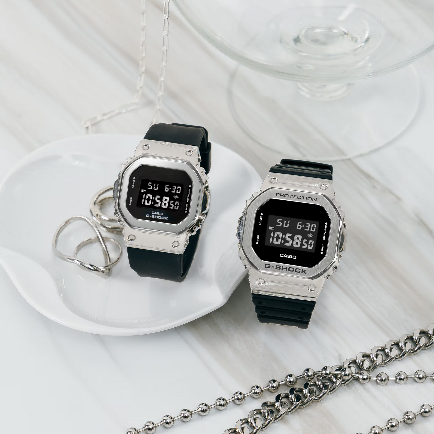 G-SHOCK METAL COLLECTION MEN WATCH GM-S5600-1DR