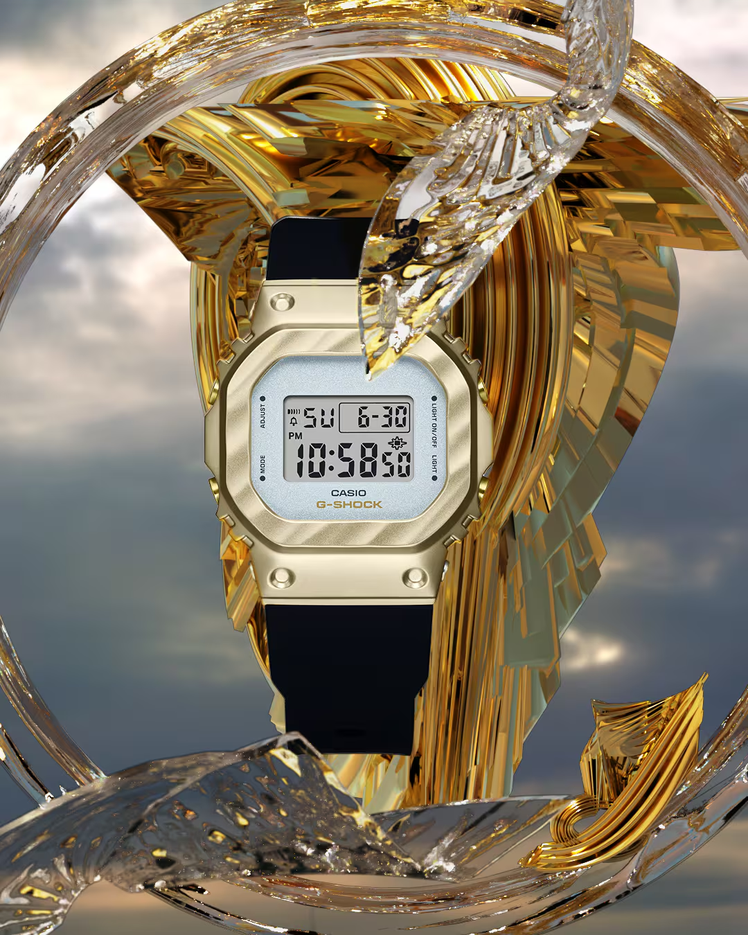 G-SHOCK Women Casual Watch GM-S5600BC-1DR