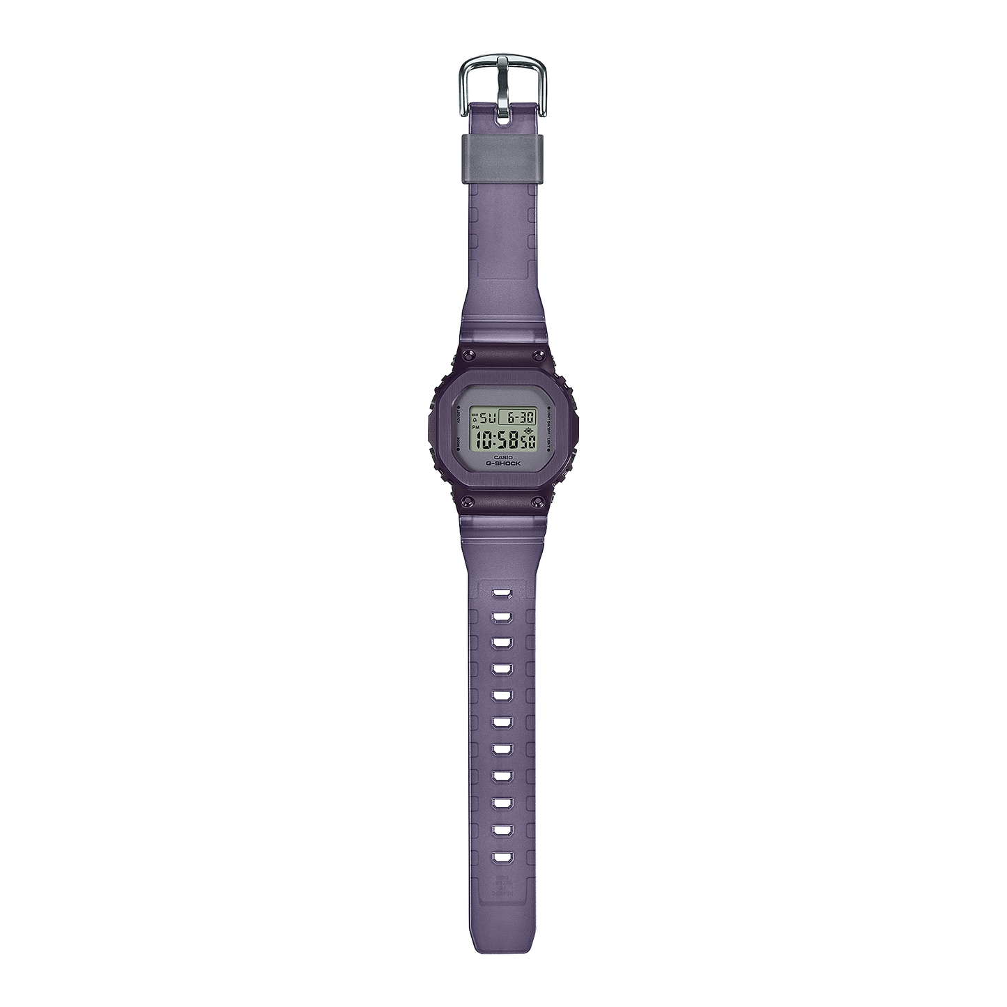Casio G-Shock GM-S5600MF-6DR Digital Ladies Watch, Purple