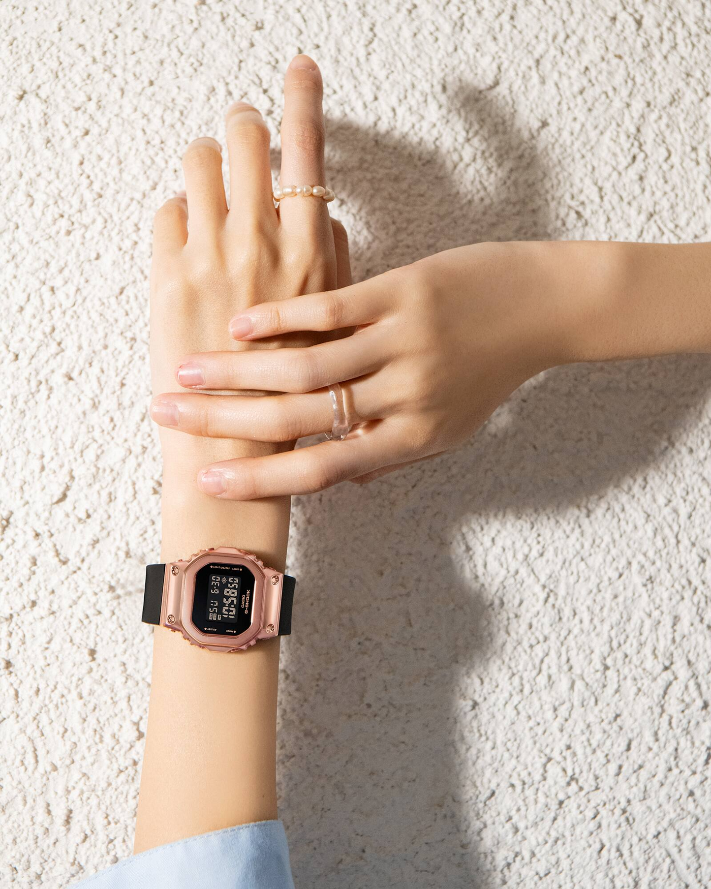 CASIO G-SHOCK GM-S5600PG-1DR DIGITAL WOMEN WATCH