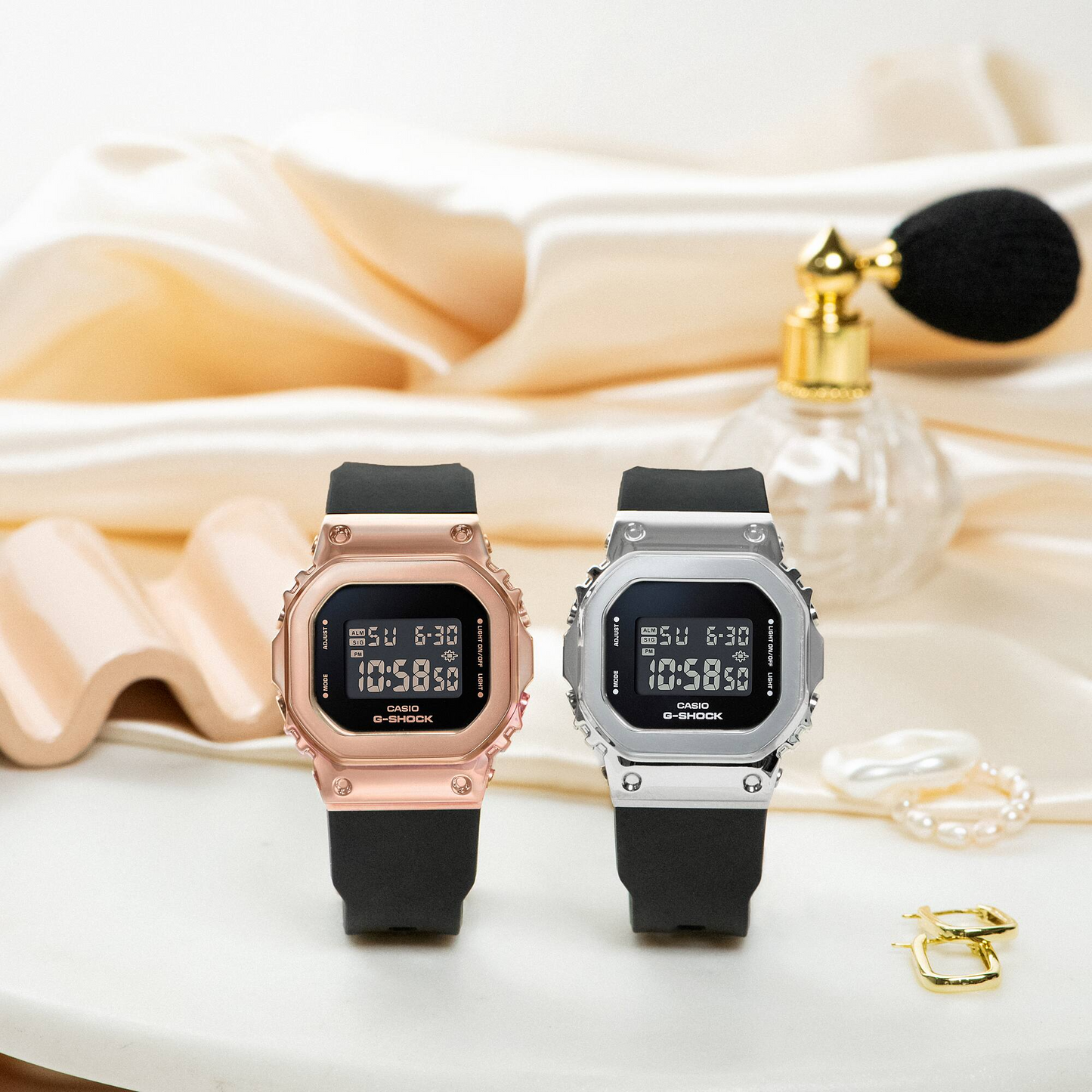 CASIO G-SHOCK GM-S5600PG-1DR DIGITAL WOMEN WATCH