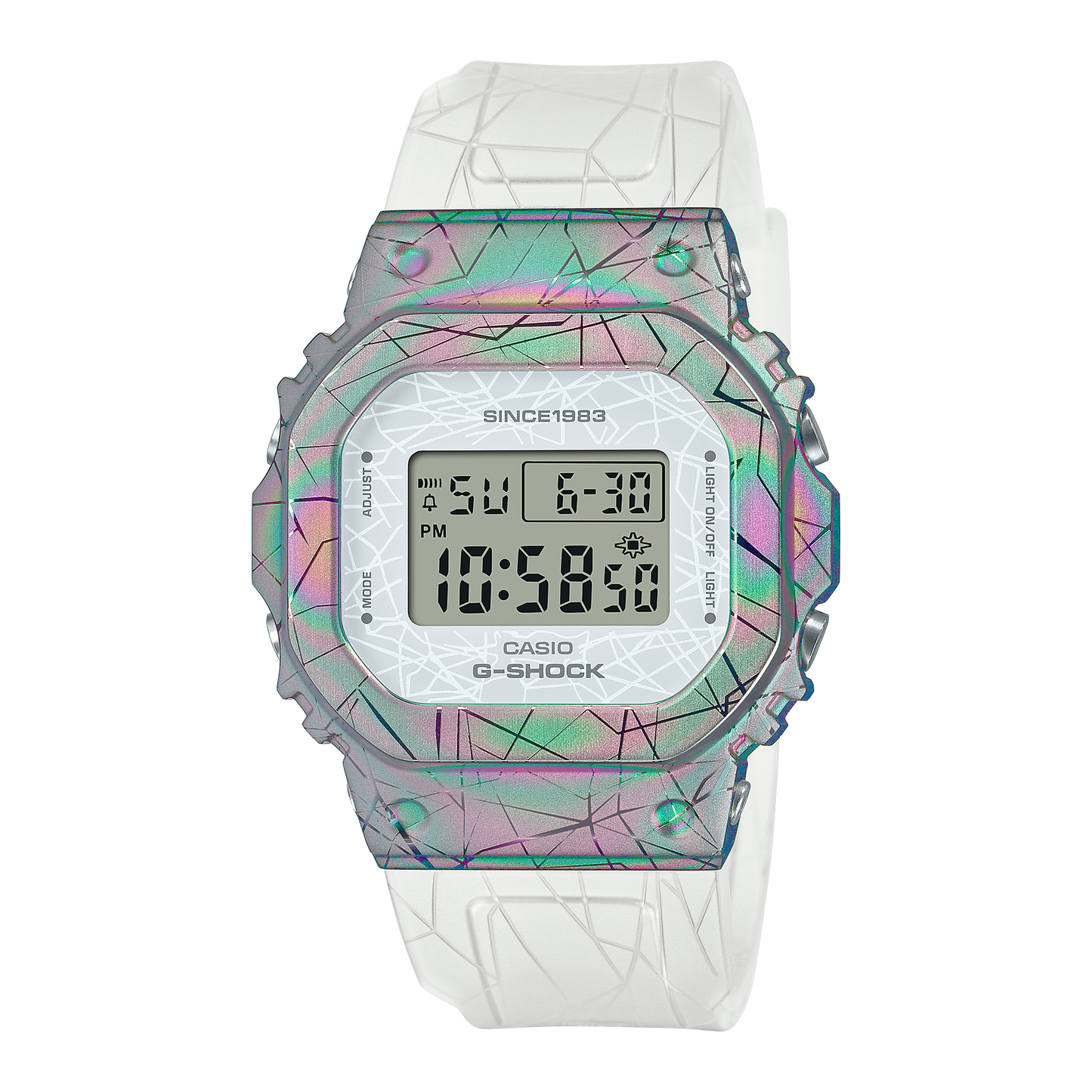 G-SHOCK WOMEN ADVENTURER’S GEM LIMITED-EDITION DIGITAL WATCH GM-S5640GEM-7DR