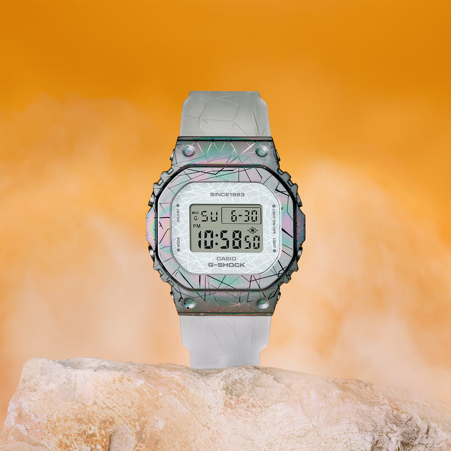 G-SHOCK WOMEN ADVENTURER’S GEM LIMITED-EDITION DIGITAL WATCH GM-S5640GEM-7DR