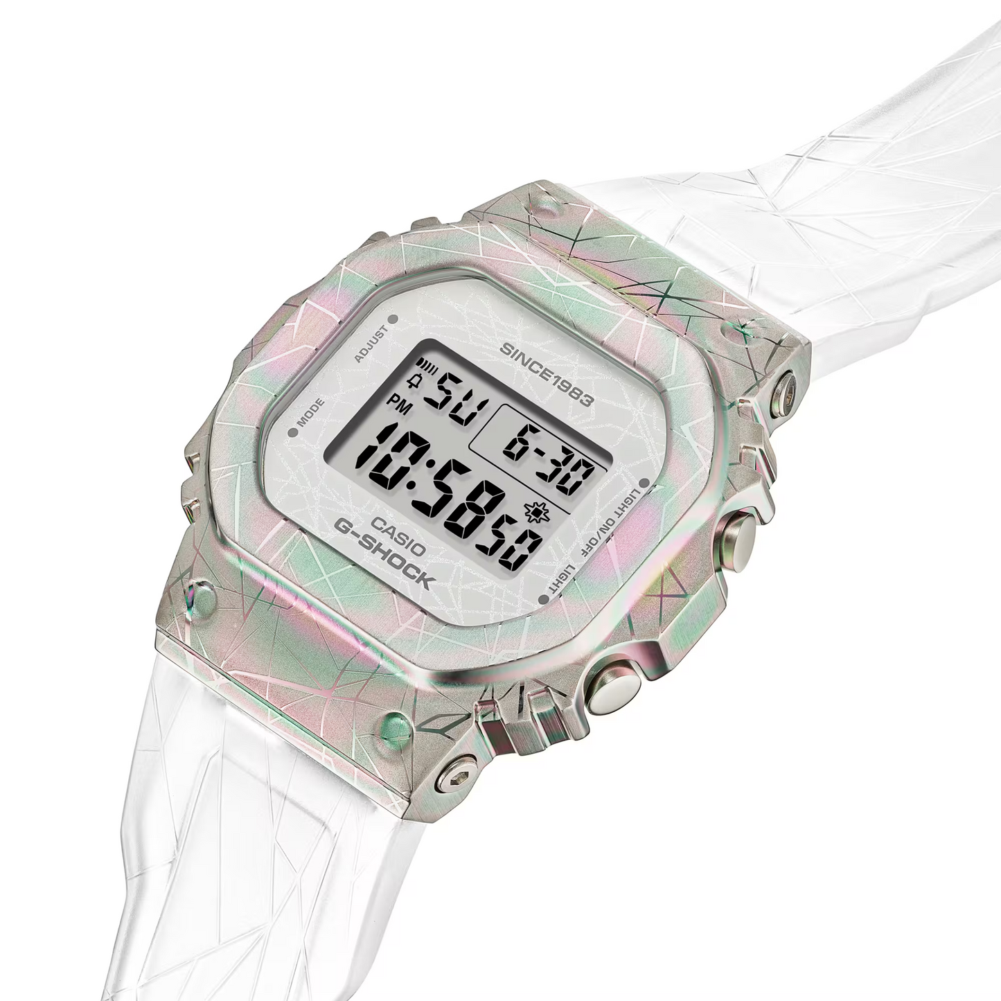 G-SHOCK WOMEN ADVENTURER’S GEM LIMITED-EDITION DIGITAL WATCH GM-S5640GEM-7DR