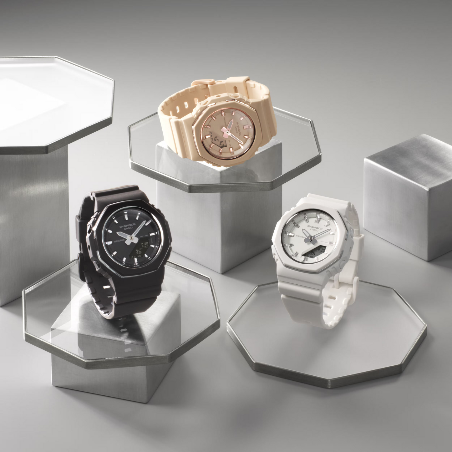 G-SHOCK CASUAL WOMENS WATCH GMA-P2110-1ADR