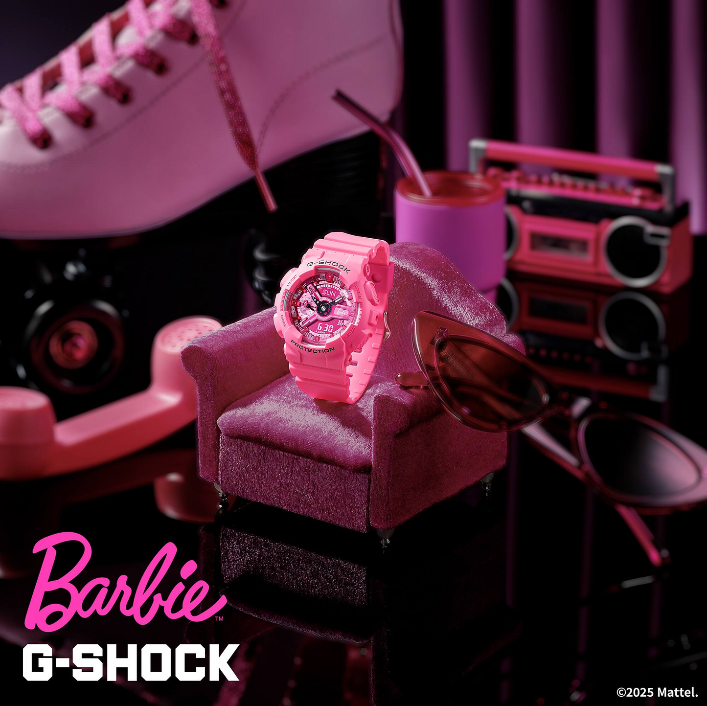 G-SHOCK CASUAL WOMEN'S WATCH GMA-S110BE-4ADR