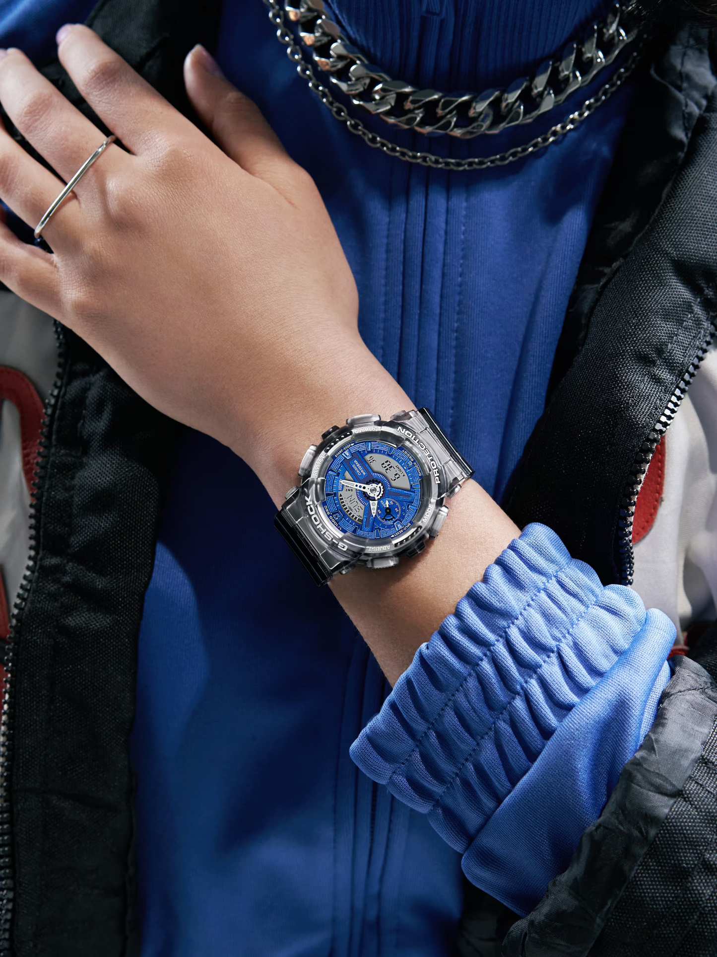 G-SHOCK WOMEN CASUAL WATCH GMA-S110TB-8ADR