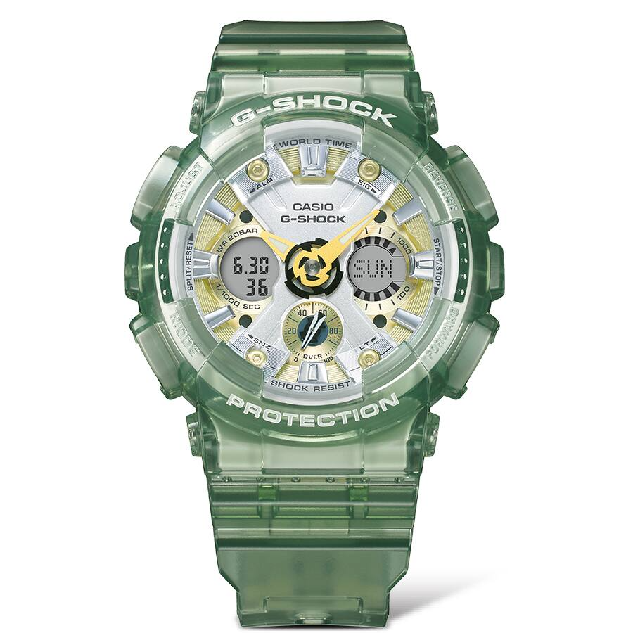 Casio G-Shock GMA-S120GS-3ADR Analog Digital Ladies Watch, Green