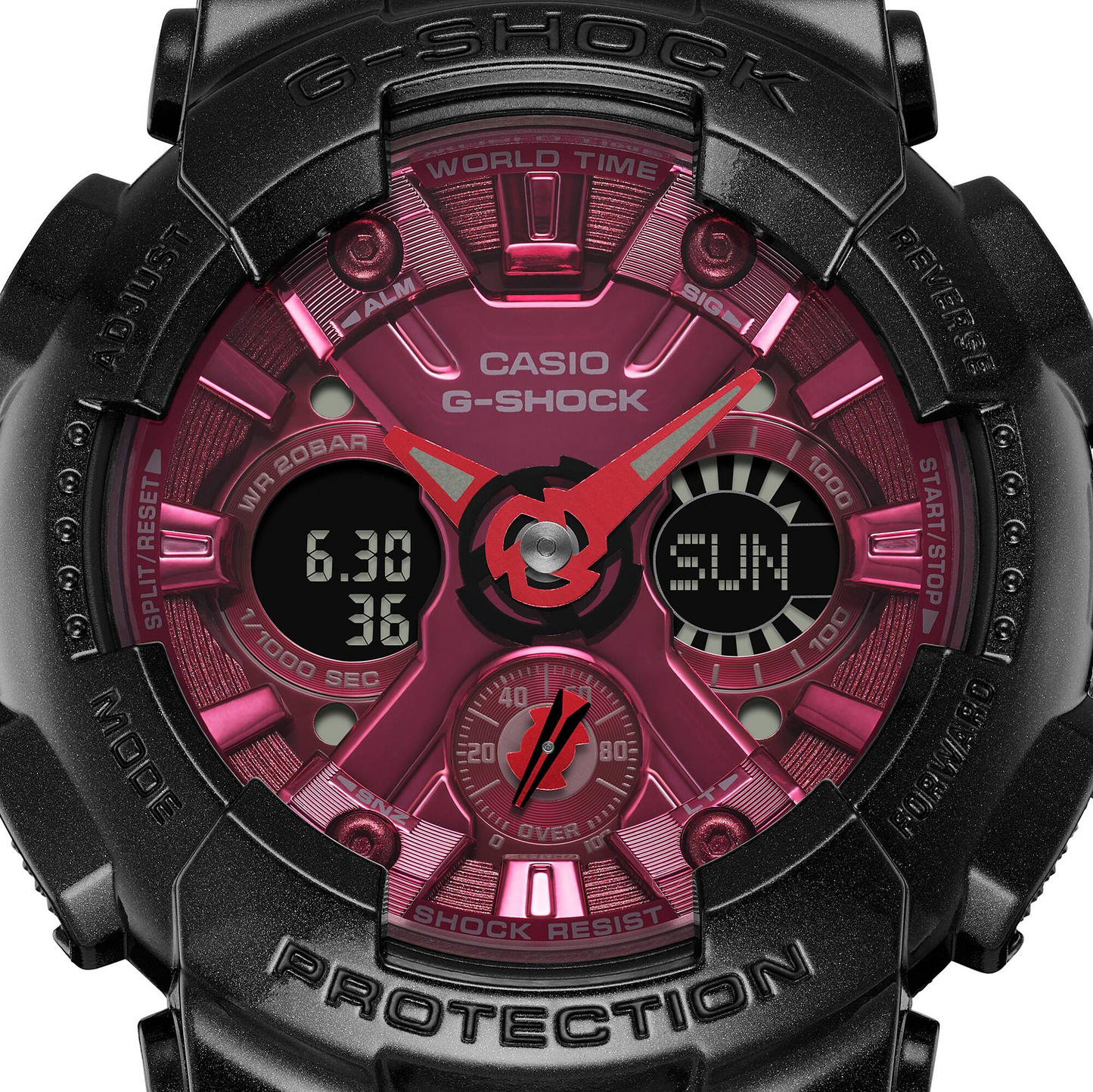G-SHOCK CASUAL WOMEN'S WATCH GMA-S120RB-1ADR