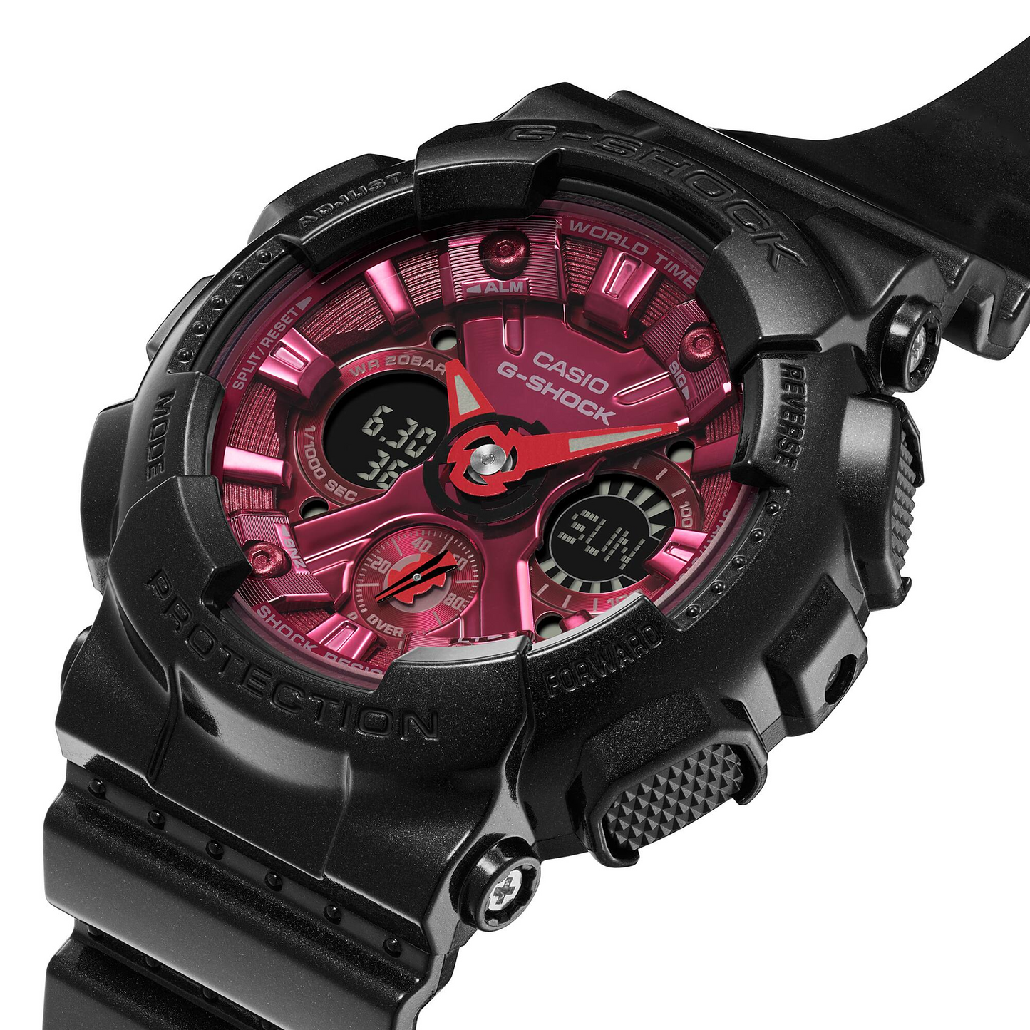 G-SHOCK CASUAL WOMEN'S WATCH GMA-S120RB-1ADR