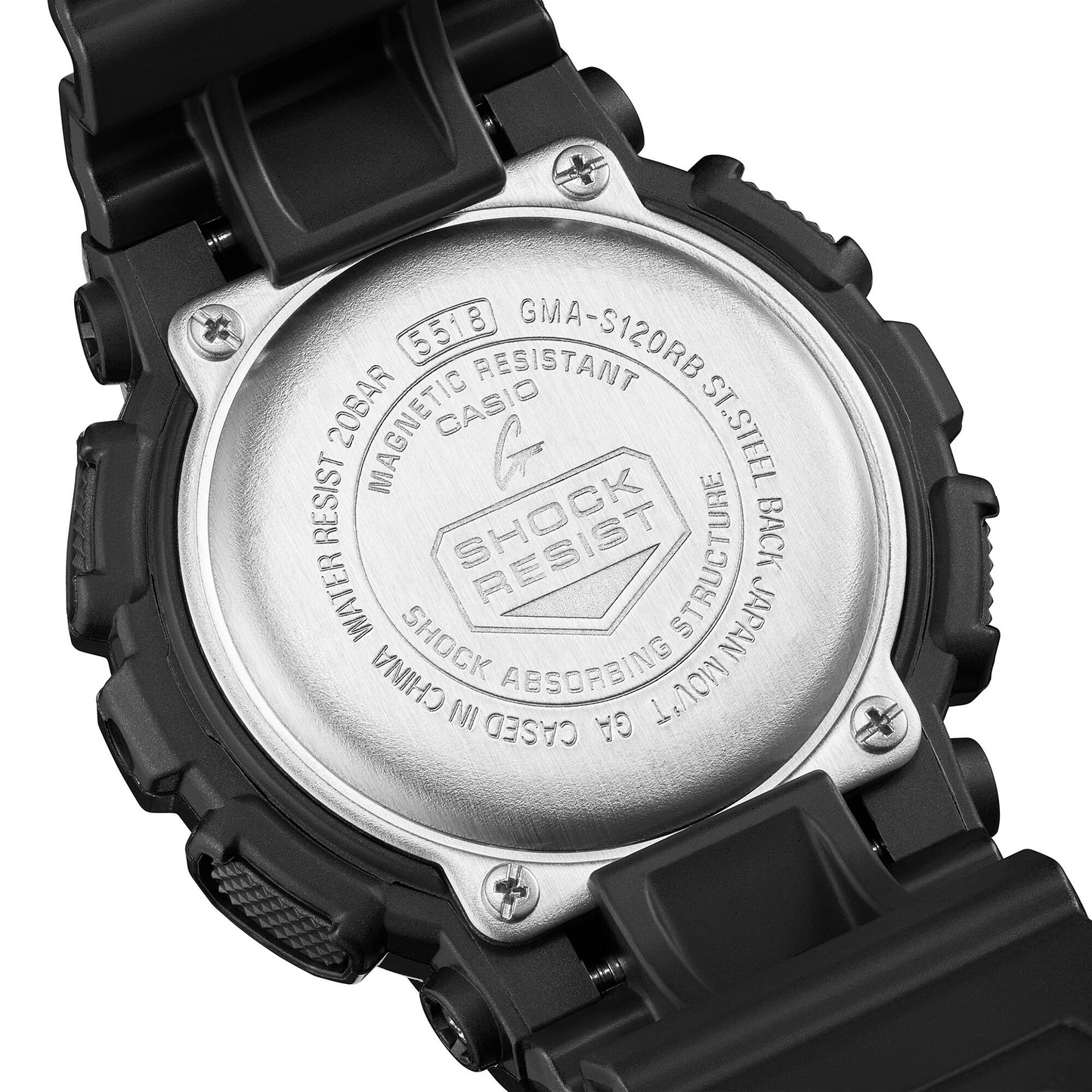 G-SHOCK CASUAL WOMEN'S WATCH GMA-S120RB-1ADR