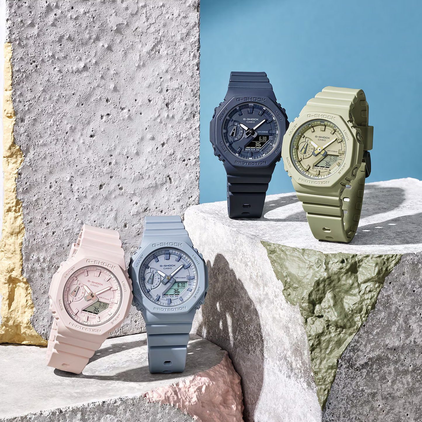 Casio G-Shock GMA-S2100BA-3ADR Analog Digital Women's Watch