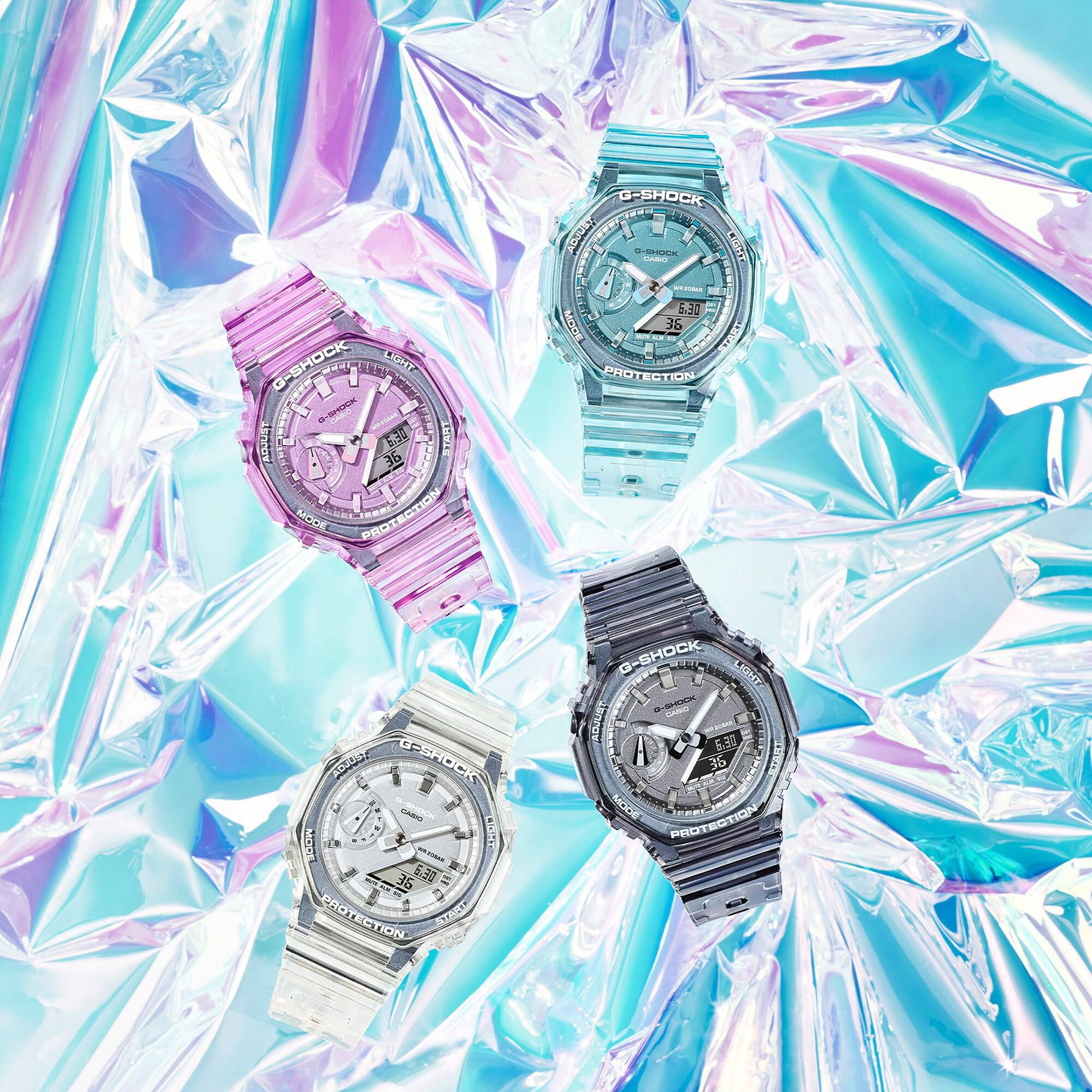 Casio G-Shock GMA-S2100SK-7ADR Analog Digital Women's Watch