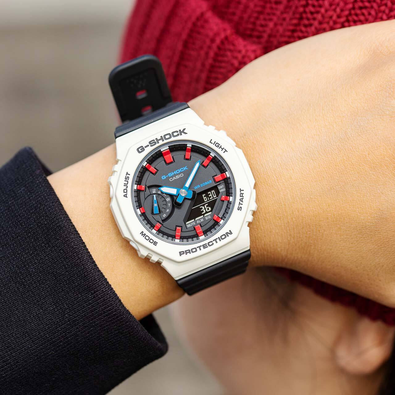 G-SHOCK CASUAL MEN WATCH GMA-S2100WT-7A2DR
