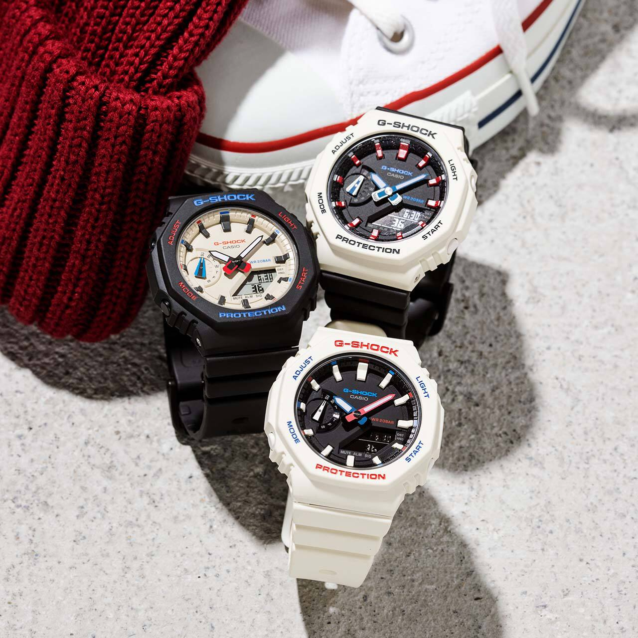 G-SHOCK CASUAL WOMEN WATCH GMA-S2100WT-1ADR