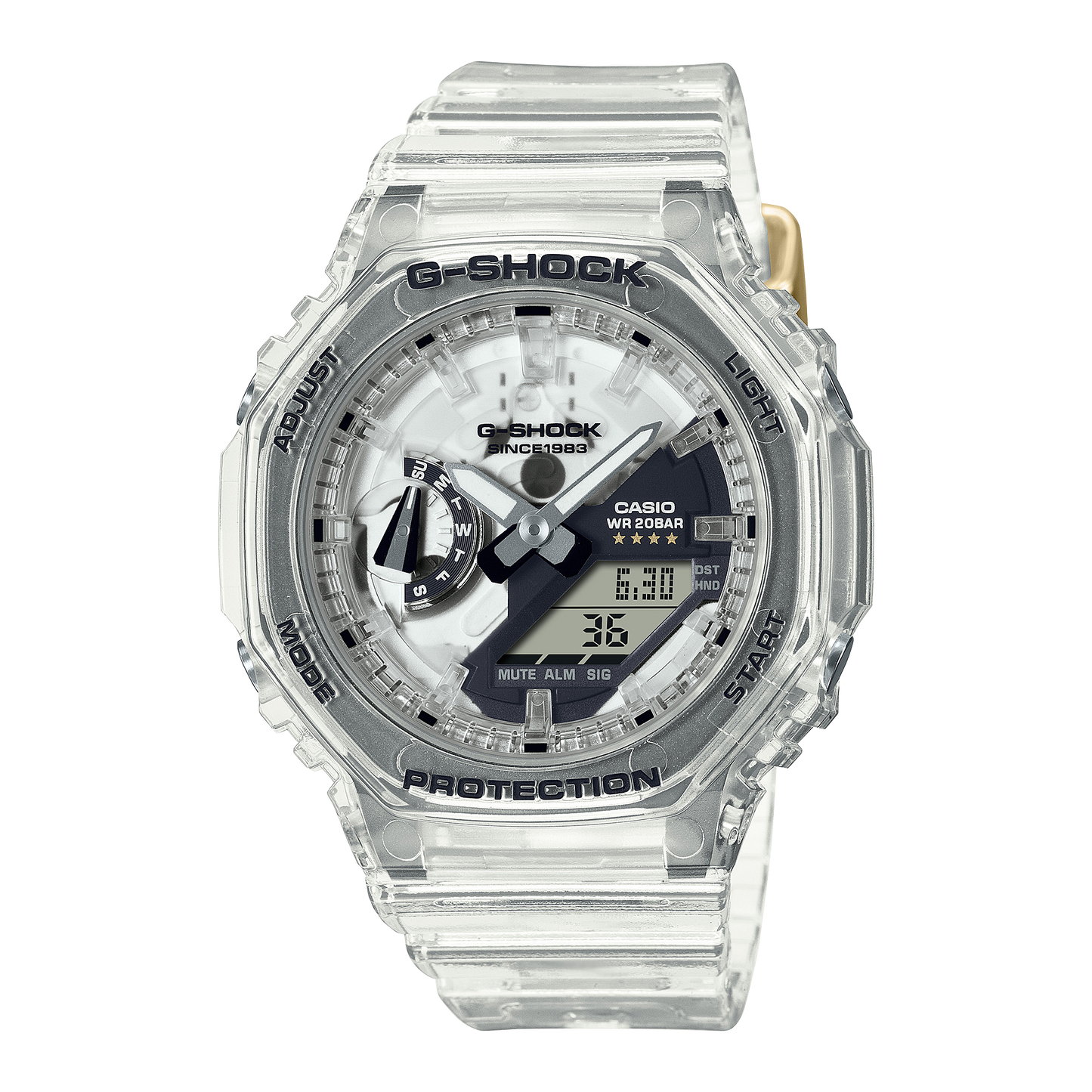 G-SHOCK 40TH ANNIVERSARY CLEAR REMIX WOMEN WATCH GMA-S2140RX-7ADR