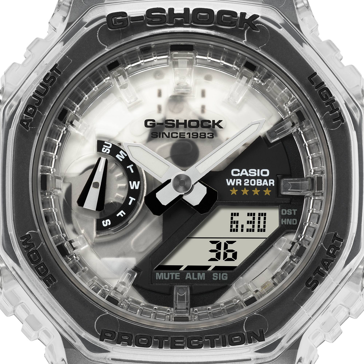 G-SHOCK 40TH ANNIVERSARY CLEAR REMIX WOMEN WATCH GMA-S2140RX-7ADR