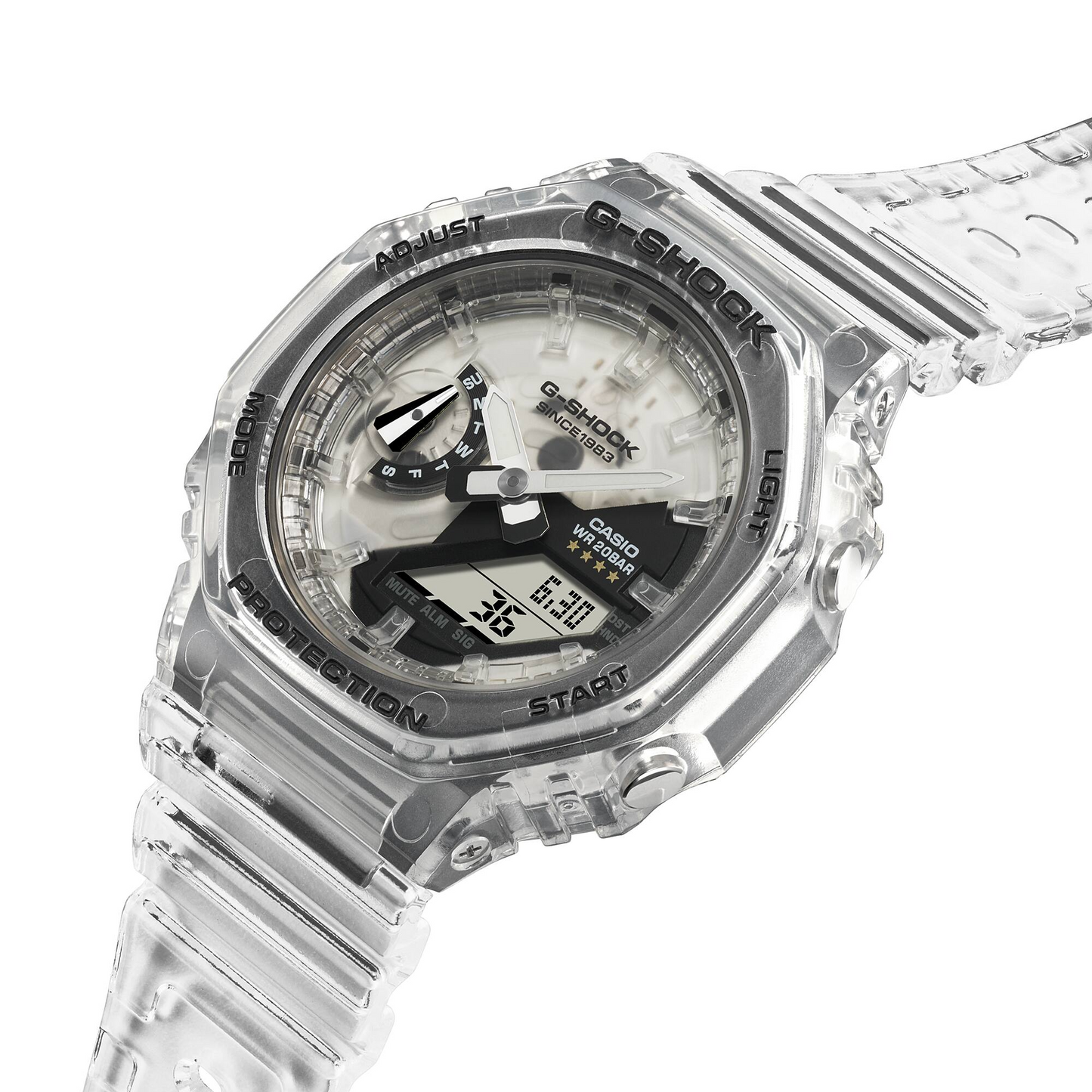 G-SHOCK 40TH ANNIVERSARY CLEAR REMIX WOMEN WATCH GMA-S2140RX-7ADR