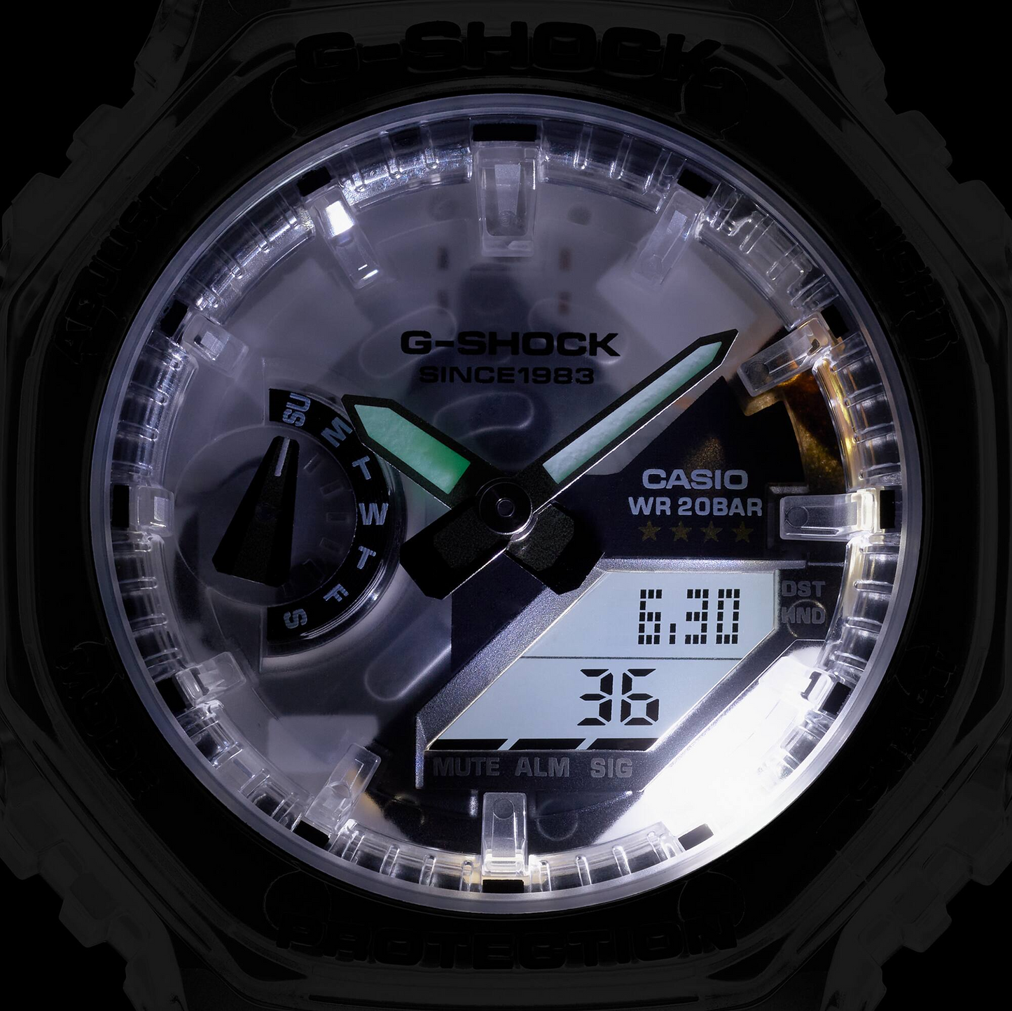 G-SHOCK 40TH ANNIVERSARY CLEAR REMIX WOMEN WATCH GMA-S2140RX-7ADR