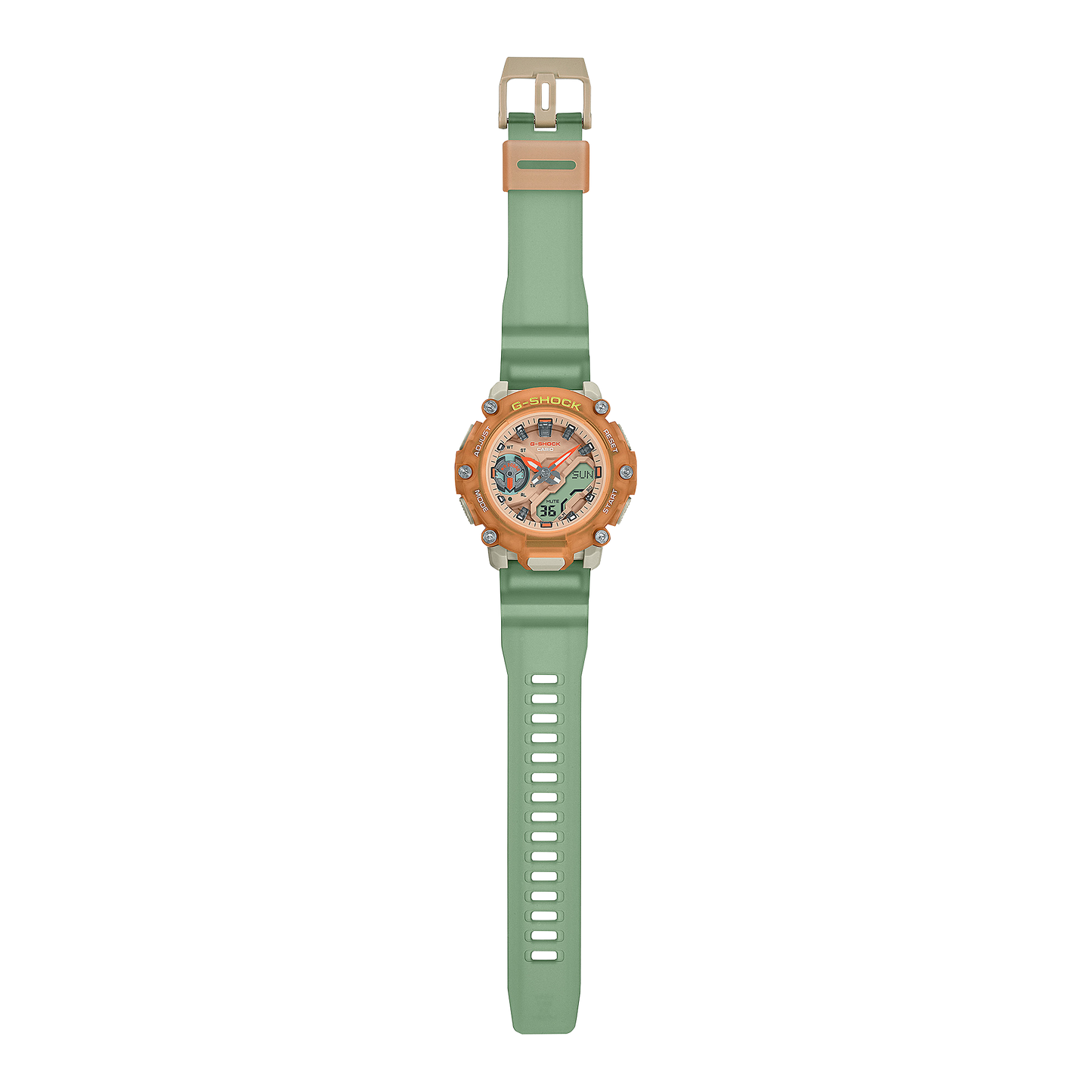 Casio G-Shock GMA-S2200PE-5ADR Analog Digital Women's Watch Green