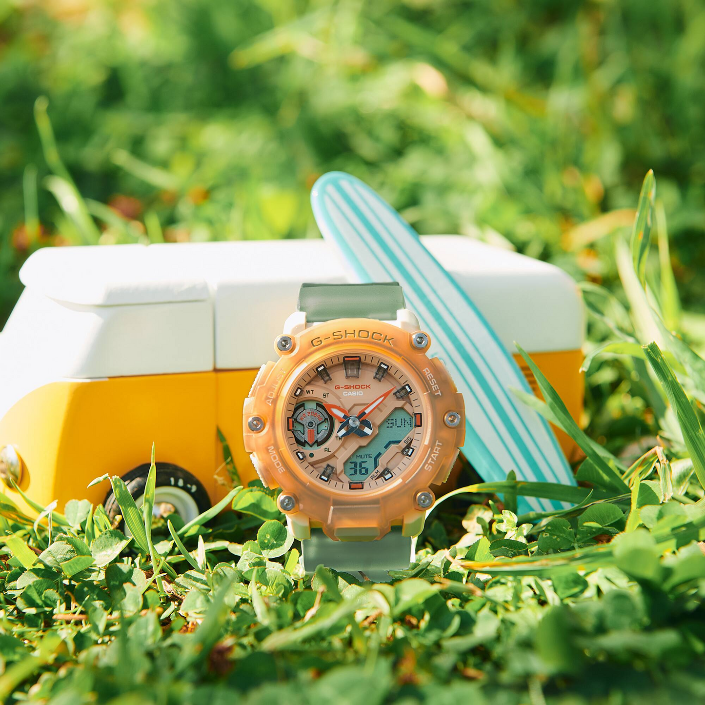 Casio G-Shock GMA-S2200PE-5ADR Analog Digital Women's Watch Green