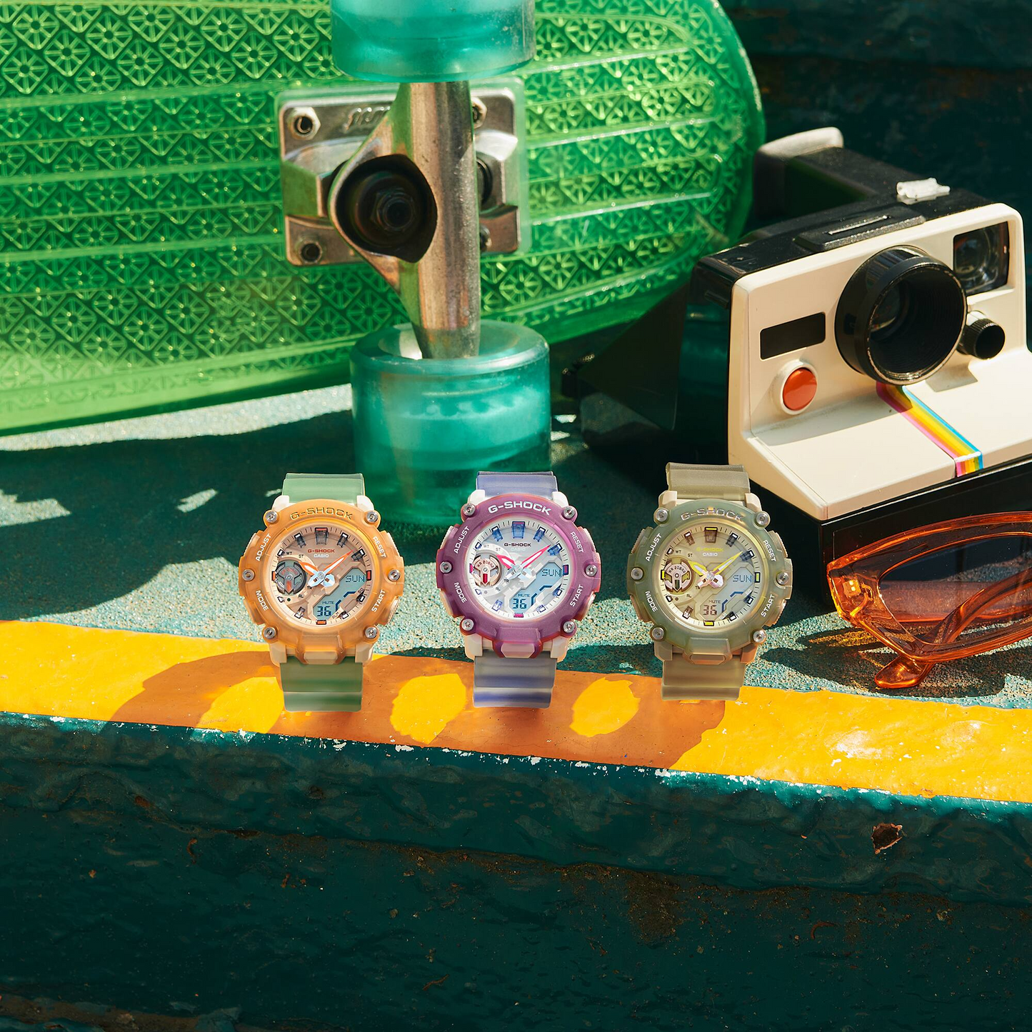 Casio G-Shock GMA-S2200PE-6ADR Analog Digital Women's Watch Purple