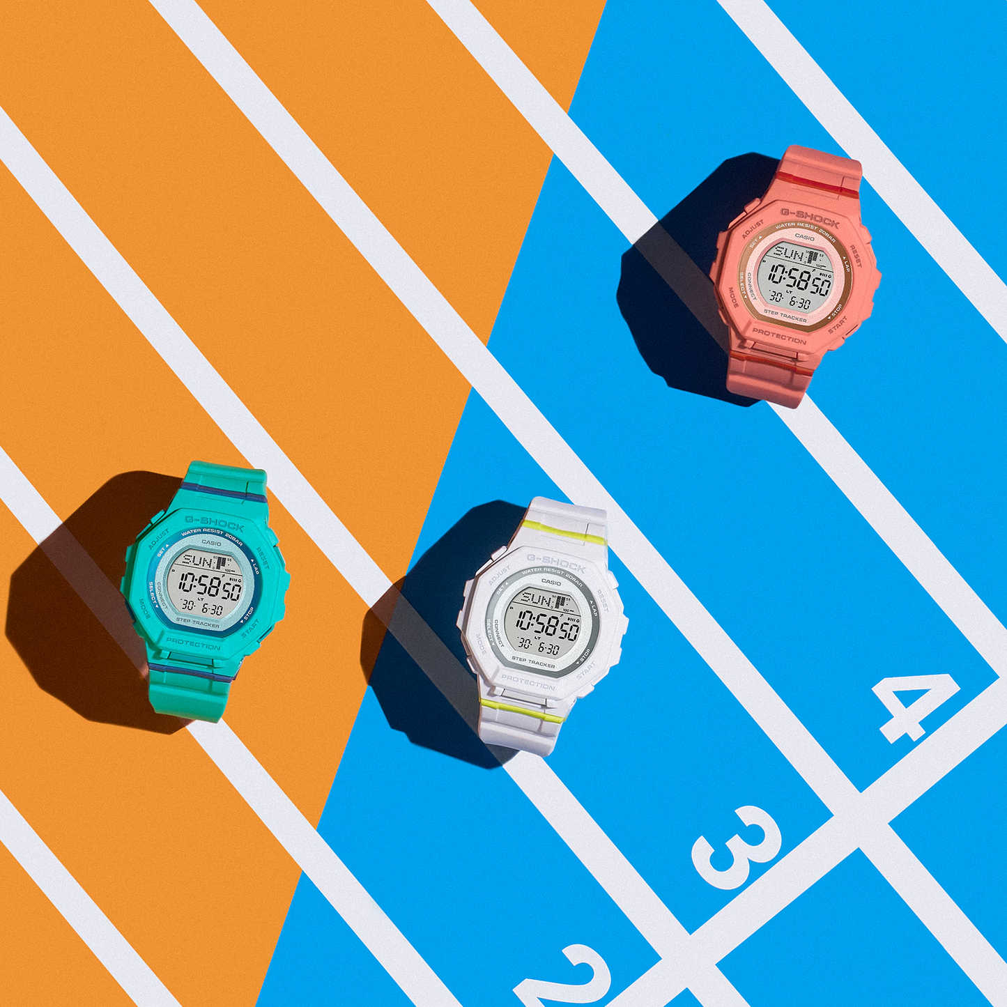 G-SHOCK G SQUAD WOMEN'S WATCH GMD-B300SC-2DR